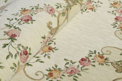 Vaip Elegant Tapestry Charlotte Fiore 7066-Ivr Round 2